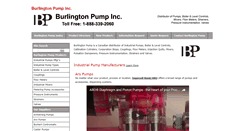 Desktop Screenshot of burlingtonpump.com